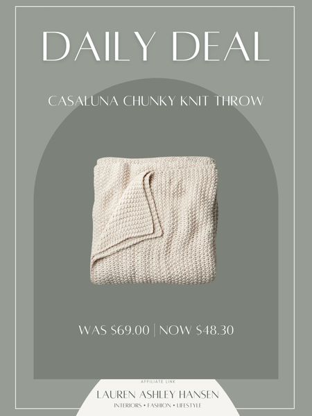 This Casaluna knit throw blanket is a styling staple! The perfect end of the bed throw, and it’s on sale for Circle Week! Only $48 right now. 

#LTKxTarget #LTKsalealert #LTKhome