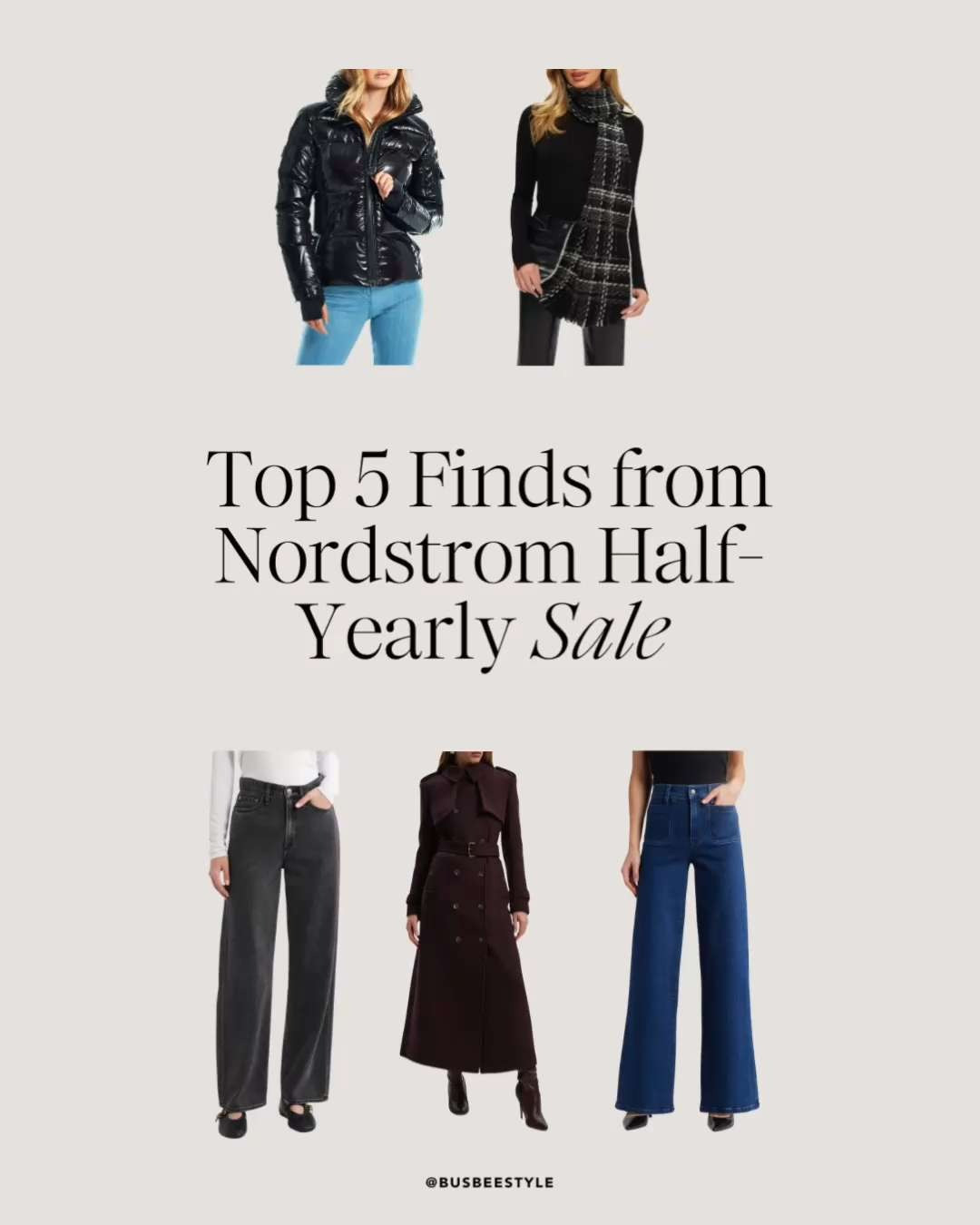 Top 5 Finds from Nordstrom Half-Yearly Sale 

 #LTKHoliday #LTKootd #LTKSaleAlert