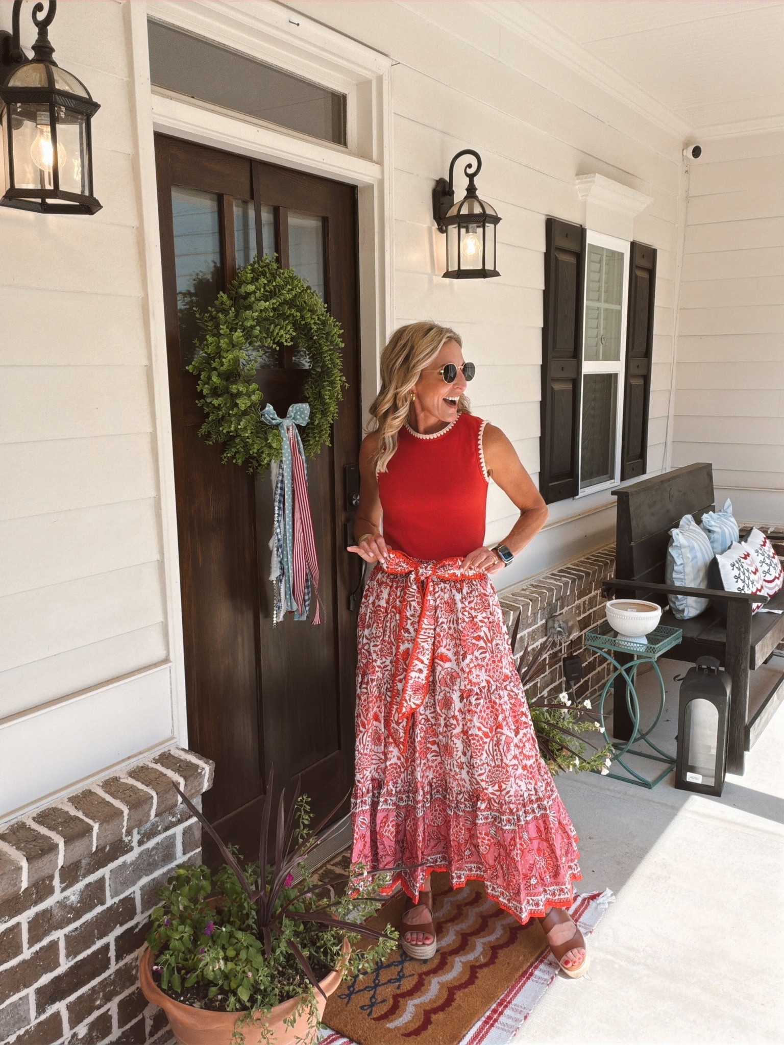 A sale that I do not want you to miss! Everything at Kohl’s is on sale with an additional 20% off at checkout use code take20. Farmers market maxi skirt is perfect for sunny days with friends or the office or classroom wearing a size small  @kohls ￼

#LTKmomlife #LTKootd #LTKOver40
