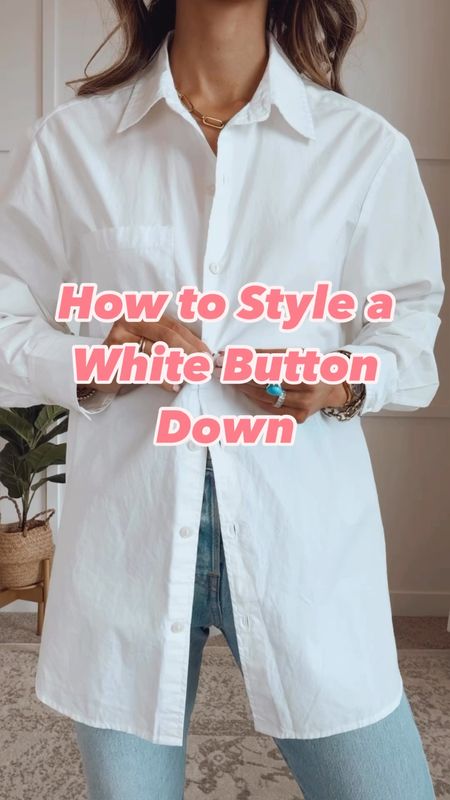 How to Style a White Button Down | How to Style a White Shirt | Button up | Summer outfit | summer outfits | capsule wardrobe 

#LTKFindsUnder50 #LTKFindsUnder100 #LTKStyleTip