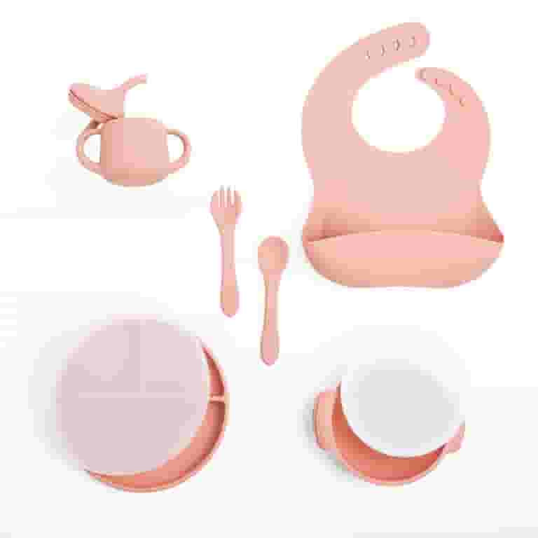 Baby Feeding Set Silicone 6-Piece | Walmart (US)