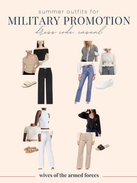 If your service member is promoting soon and plans to have a casual ceremony - we've got you covered with these looks you can dress up or down as much as you’d like!
#military #militarypromotion
