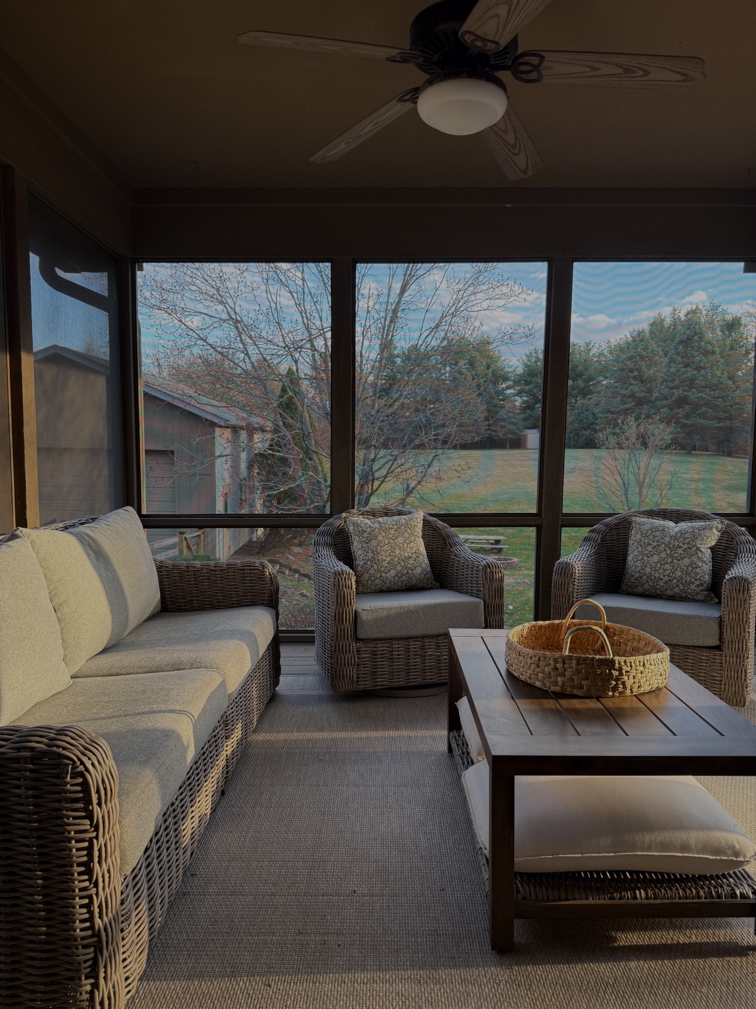 Back patio 🤍
Cannot wait to be out here all the time!! 


Walmart outdoor couch
Walmart outdoor chairs
Affordable outdoor furniture 

#LTKHome #LTKFamily #LTKSeasonal