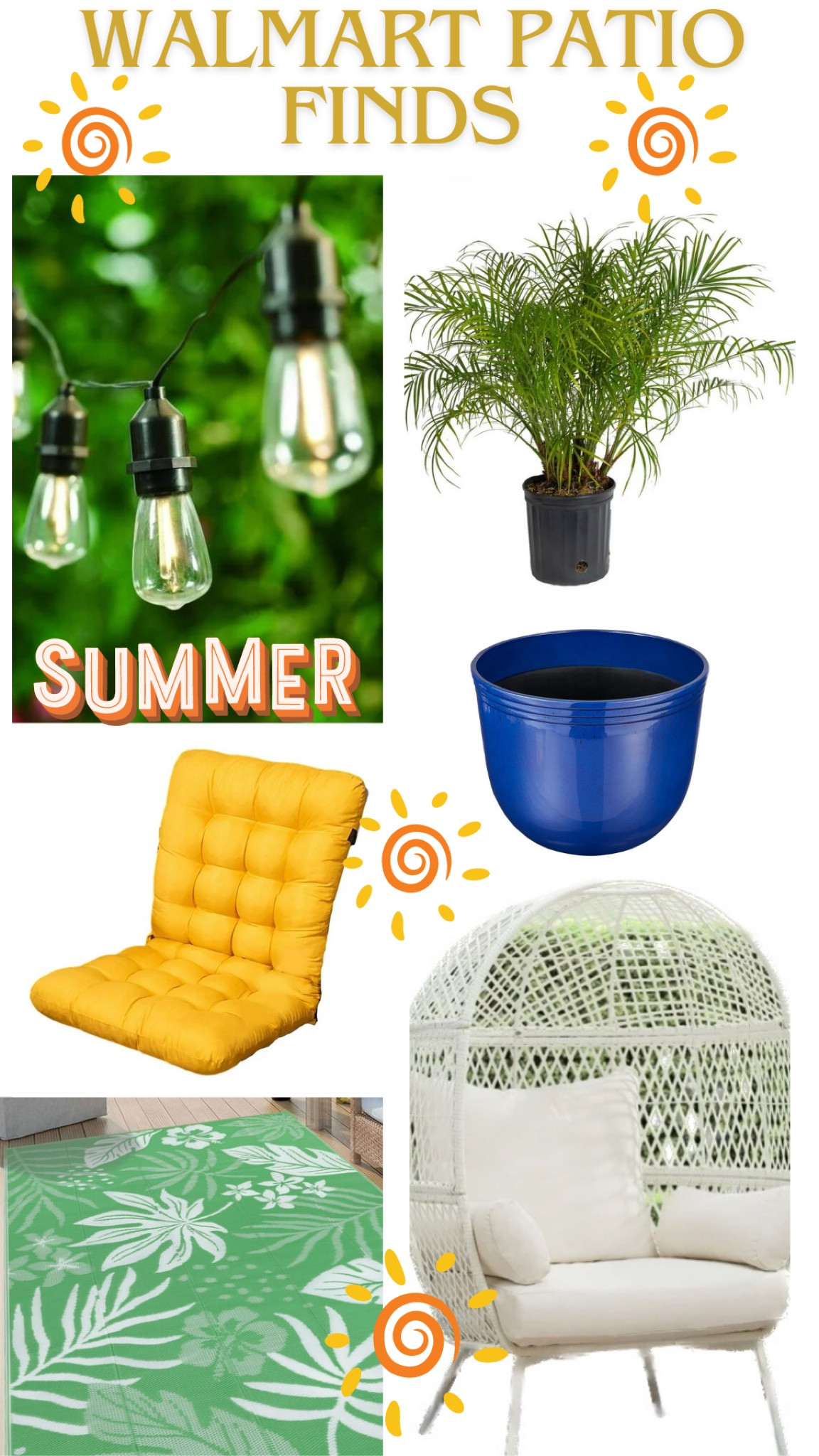June is the perfect time for a patio refresh. Here are just a few cute patio finds! 

#LTKSeasonal #LTKHome #LTKxWalmart