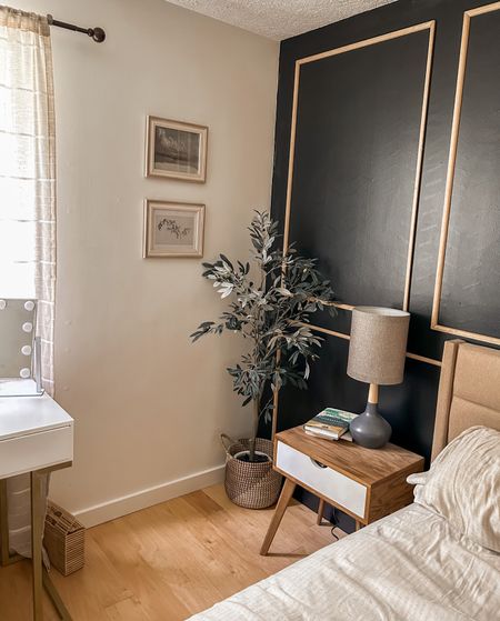 Bedroom decor, inspo. Modern Boho simplistic style 🤍 Neutral aesthetic homes, olive tree, gallery photos. 
Everything super affordable 🤎

#LTKstyletip #LTKfindsunder100 #LTKhome