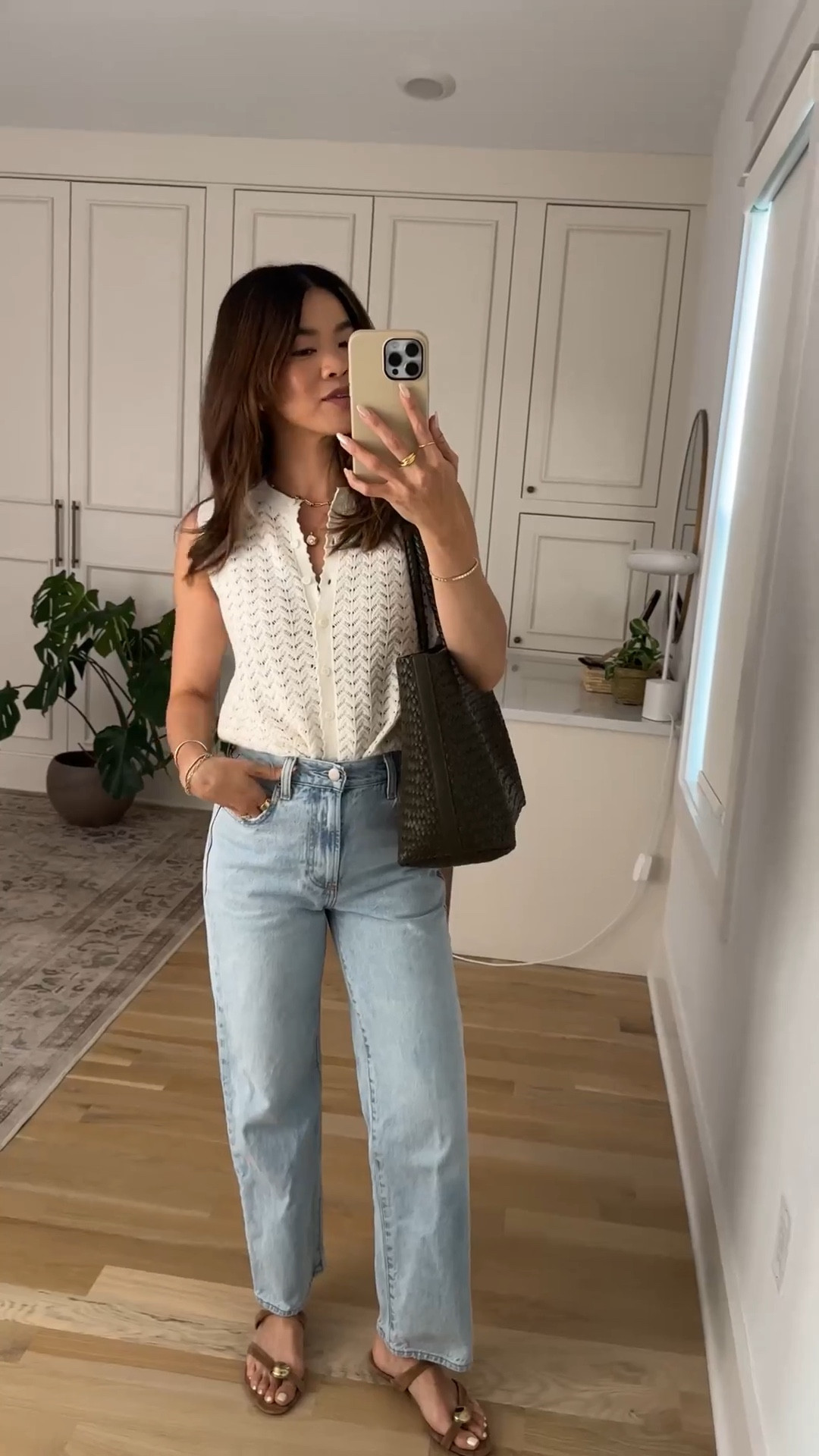Sizing info:
•White tank size XS 
•Wide leg light wash jeans size 23 in 15 yrs brl thr bleu  

petite fashion, get dressed with me, outfit inspiration, ootd, nashville outfit, Nashville influencer, petite style, vacation style, casual outfits, mom style, petite pants, spring outfits, spring outfit info, spring pants, spring outfit idea, spring top, spring bag, spring tank, spring shoes, summer pants, petite pants, cropped pants, aritzia pants, aritzia jeans, spring jeans, summer jeans, jeans, petite jeans,  

 @Aritzia 

#LTKPetite #LTKootd #LTKSeasonal