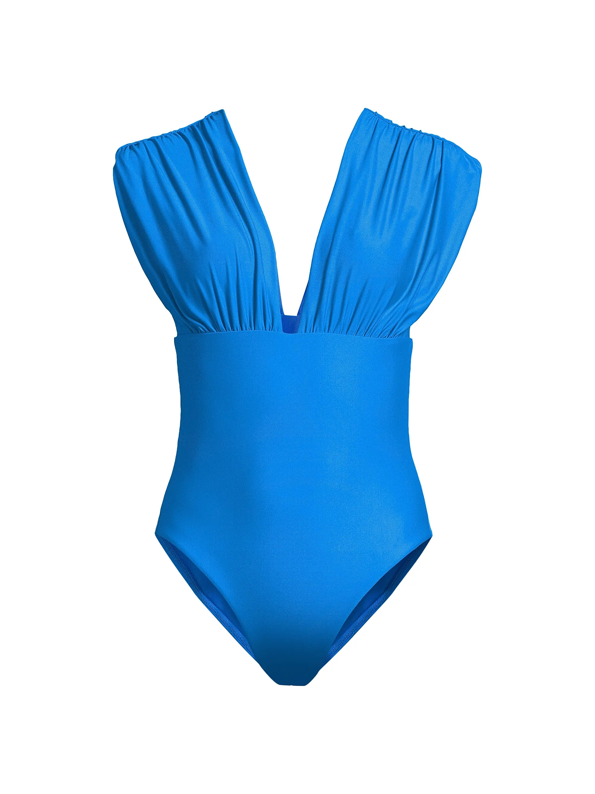 Joy Ruched One-Piece Swimsuit | Saks Fifth Avenue