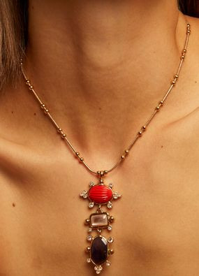Tiki necklace gold - GAS BIJOUX | 24S (APAC/EU)