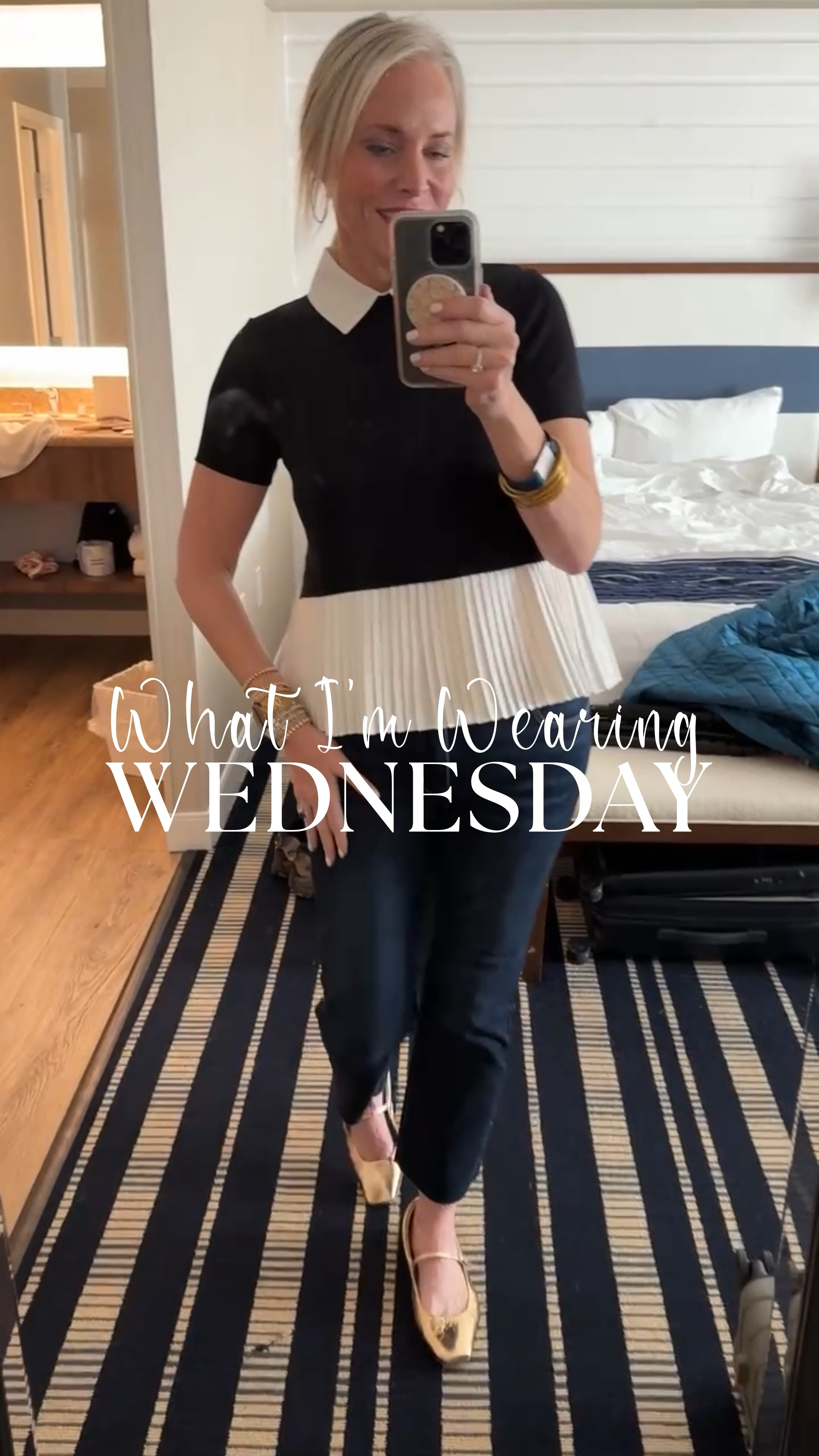 What I’m Wearing Wednesday - Vacation Edition! ✨

Loving this easy, chic look from @shopavara for my getaway vibes. This cute top (size M) and perfect-fitting jeans (size 28) are giving me all the comfort and style I need while exploring! 

Don’t forget to use my code LAURENOG15 for 15% off at checkout! 🙌 (It resets every 90 days, so if you've used it before, you might be eligible again 😉)



#LTKMidsize #LTKOver40 #LTKStyleTip