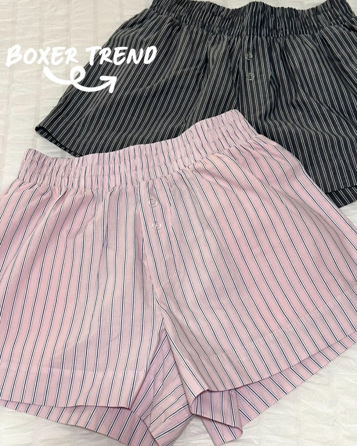 Cute shorts/boxers for summer! Perfect for lounging around or running errands. Boxer shorts are super trendy right now! 

#LTKStyleTip #LTKFindsUnder50