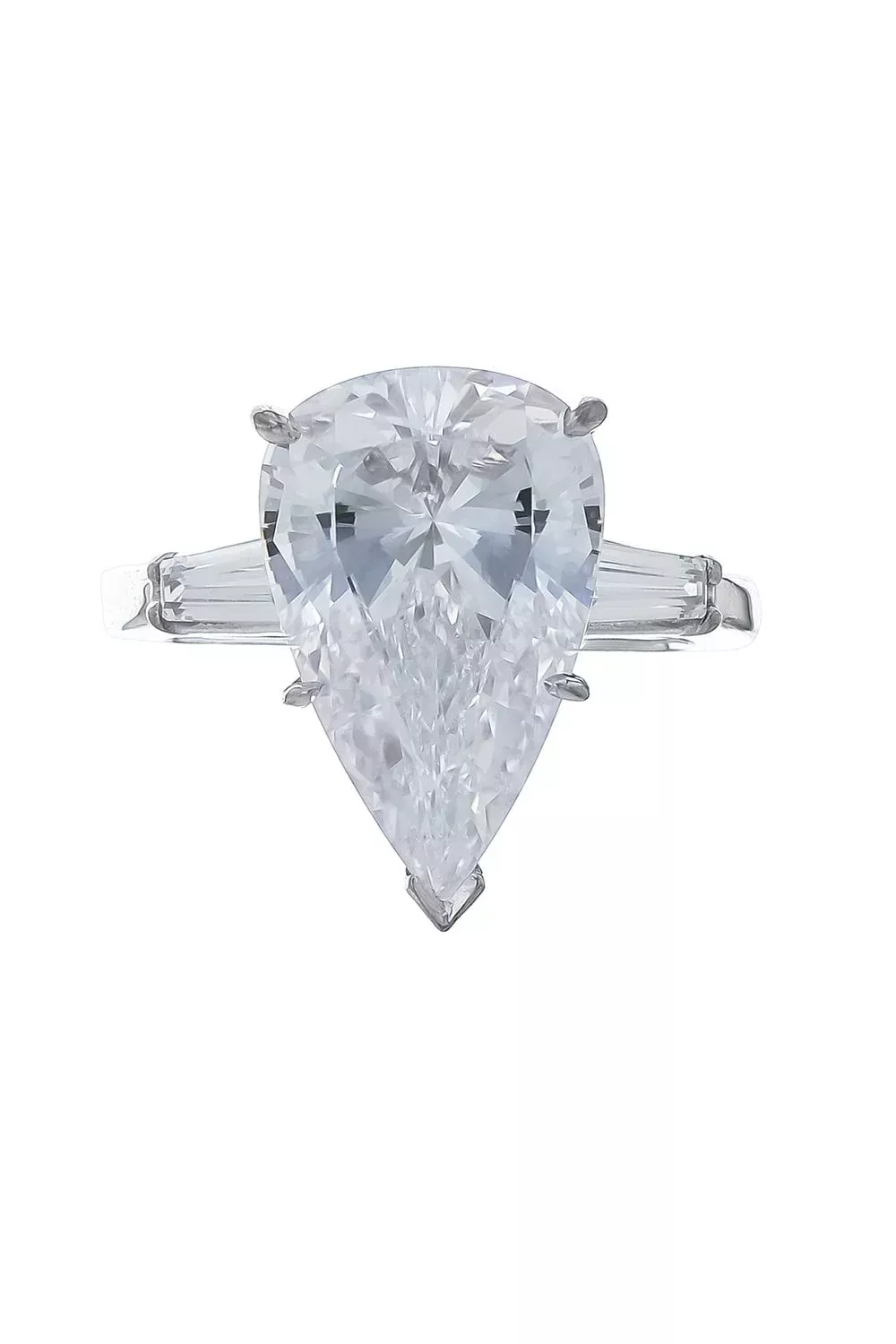Pear Baguette Ring curated on LTK