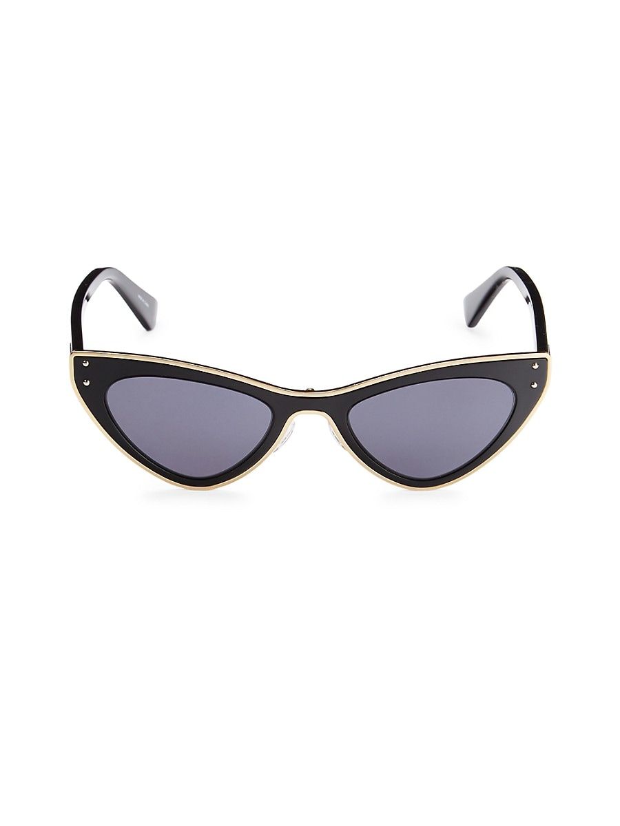 Moschino Women's 50MM Cat Eye Sunglasses - Black | Saks Fifth Avenue OFF 5TH (Pmt risk)