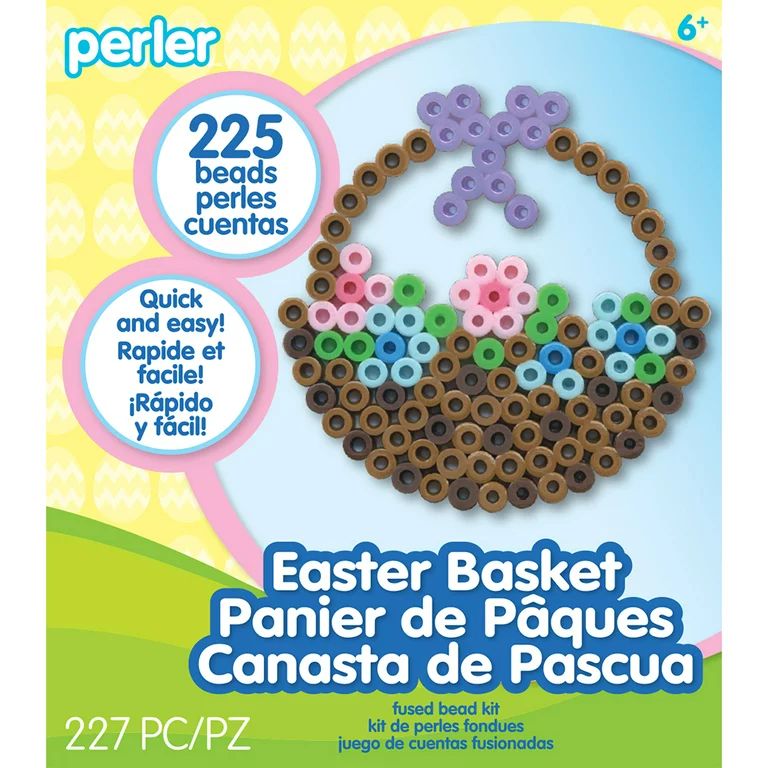 Perler Beads 227pc Easter Basket Activity Kit | Walmart (US)