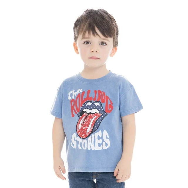 Rolling Stones Toddler Girls Americana Graphic Tee, Sizes 12M-5T | Walmart (US)