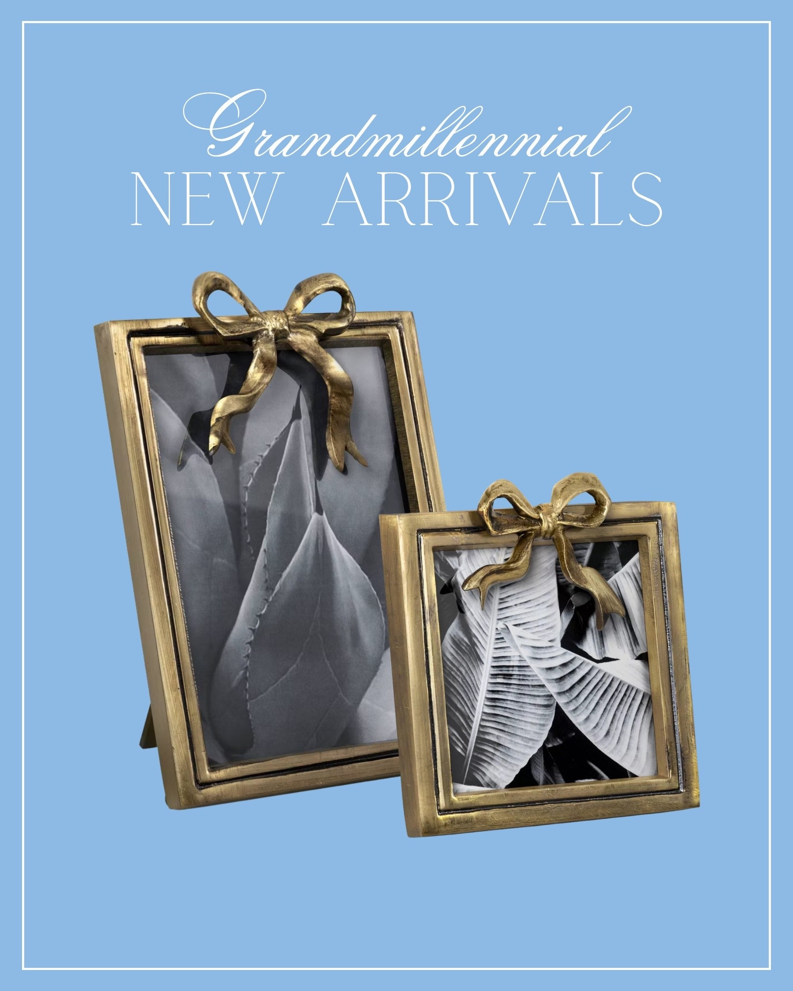 LOVE these gold bow frames! They’re giving Grandmillennial or LoveShackFancy vibes. They would make a great Mother’s Day gift with photos in them.

#LTKHome #LTKMothersDay