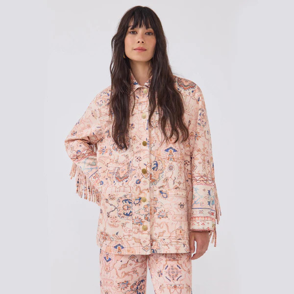 Desert Loom Jacket Pink | Hayley Menzies EU