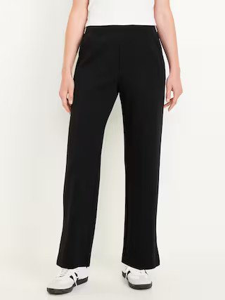 High-Waisted Dynamic Fleece Trouser Pants | Old Navy (US)