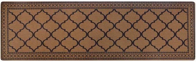 Carvapet Moroccan Trellis Non-Slip Doormat Durable Honeycomb Texture Kitchen Rug Runner Carpet, I... | Amazon (US)