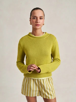Solid Mini Marina Sweater | La Ligne