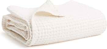 Simka Rose Waffle Baby Blanket Cotton Soft Breathable Swaddle Blanket for Baby Nursery, Stroller ... | Amazon (US)