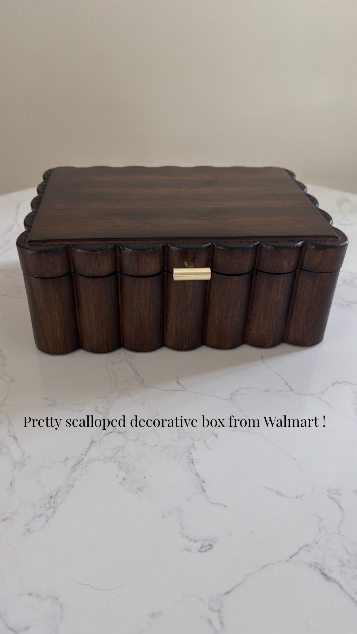 Beautiful decorative wooden box from Walmart!

#LTKHome #LTKdayinmylife #LTKmomlife