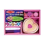 Amazon.com: Melissa & Doug Decorate-Your-Own Wooden Heart Box Craft Kit : Melissa & Doug: Toys & ... | Amazon (US)