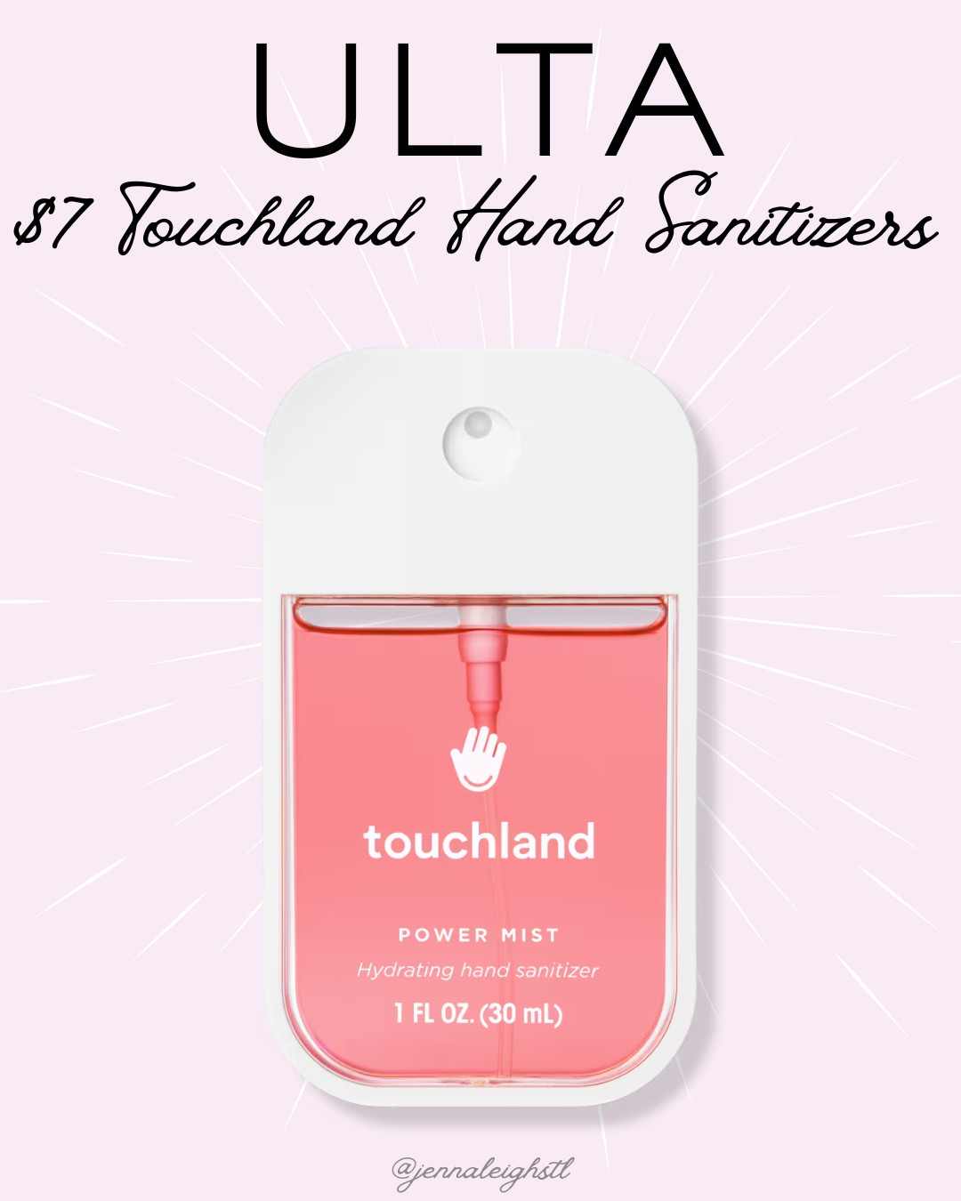 Ulta has Touchland Power Mist Hydrating Hand Sanitizers for just $7! Such a great little find to stock up on now for teacher gifts, stocking stuffers, or just to keep on hand for yourself. 

 #LTKmomlife #LTKSaleAlert #LTKTravel