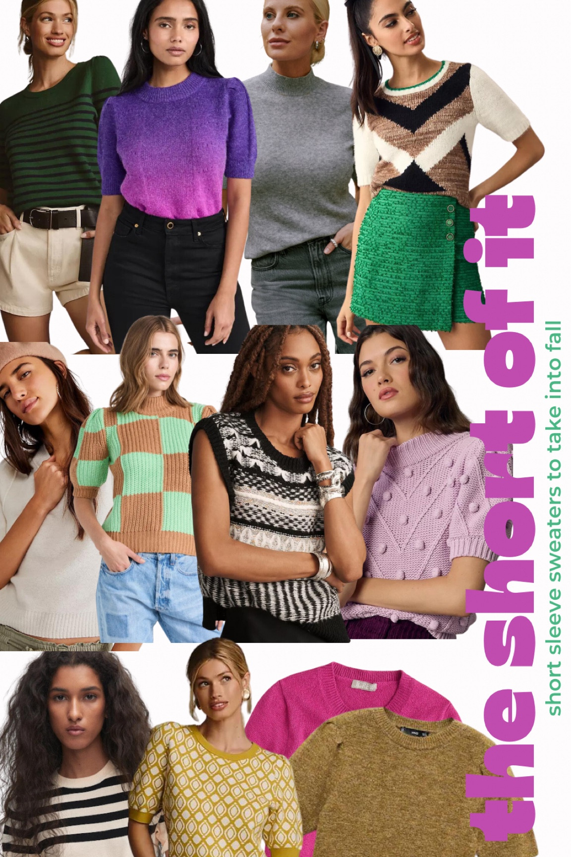 all into the short sleeve sweaters this season!! 

#LTKfindsunder100 #LTKstyletip #LTKSeasonal