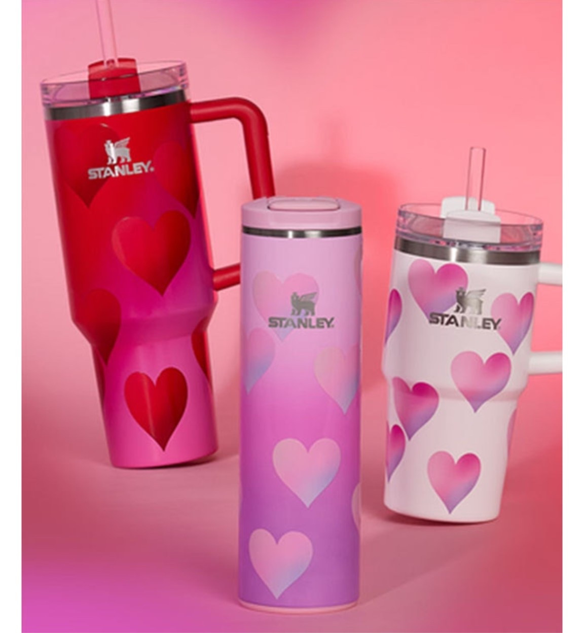 New Valentine’s Day Stanley cups - gift ideas 