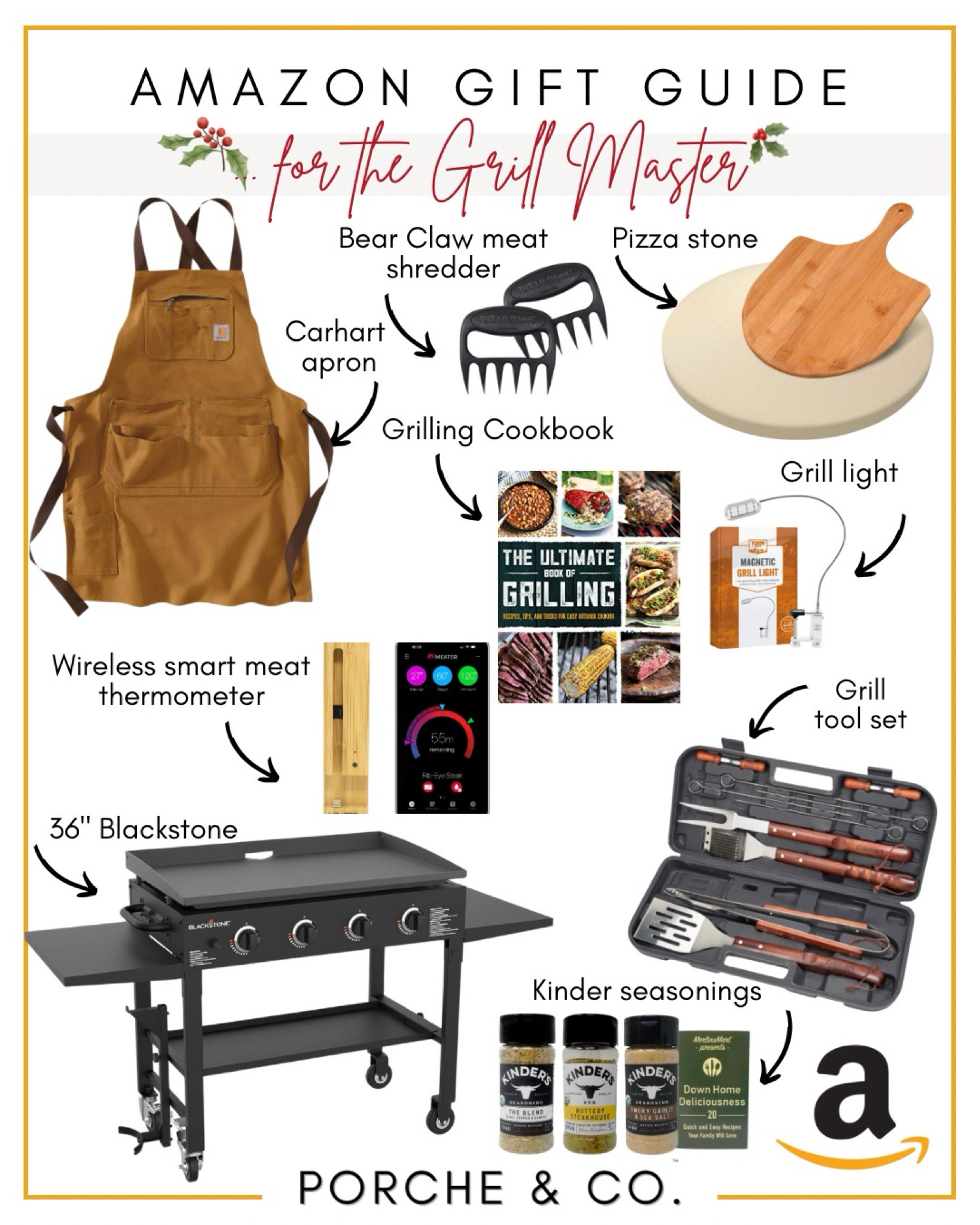 Amazon Gift Guide for the Grill Master, Amazon Gift Guide, Amazon, gifts for Grilling
#viral #trending #giftguide #amazon #prime

#LTKSeasonal #LTKGiftGuide #LTKHoliday