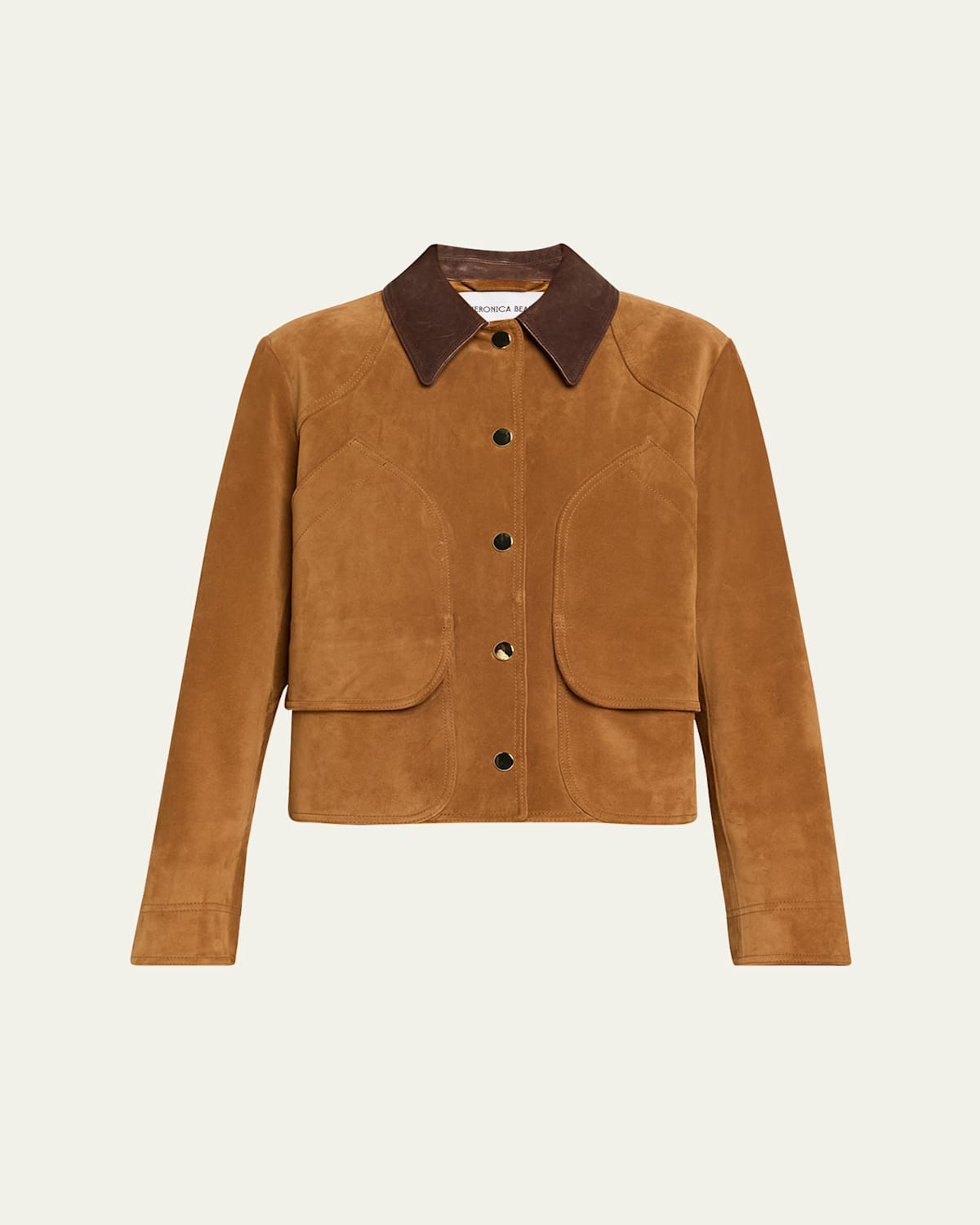 Walters Cropped Suede Jacket | Bergdorf Goodman