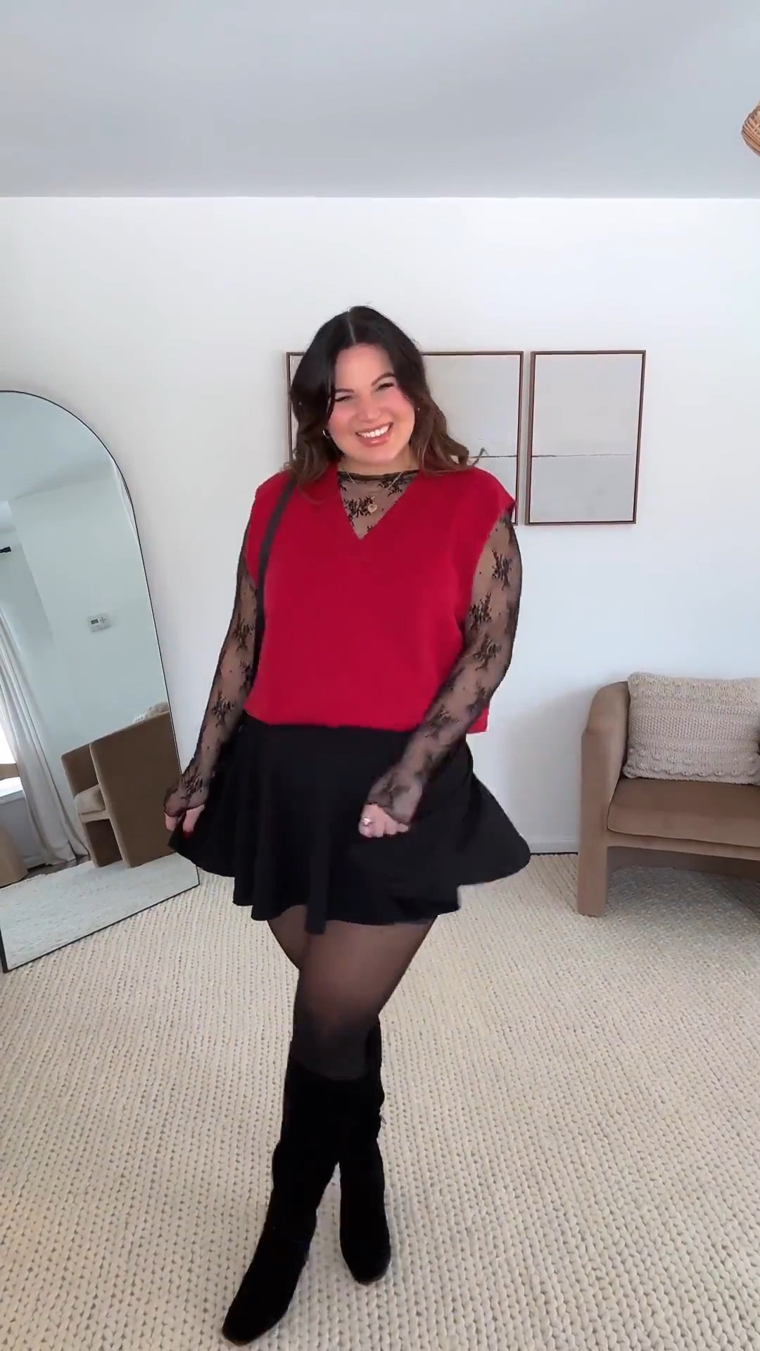 Midsize Valentine’s Day outfit from Amazon!

Sweater vest - xxl (I sized up & it wasn’t necessary) 
Lace top - xl
Skort - xl
Tights - xl
Boots - 10 wide calf *from the other year, linked exact & similar 

Valentine’s Day, Valentine’s Day outfit, midsize, amazon Valentine’s Day, Amazon outfit, Amazon style, midsize outfit, midsize Valentine’s Day 




#LTKValentine #LTKMidsize #LTKSeasonal