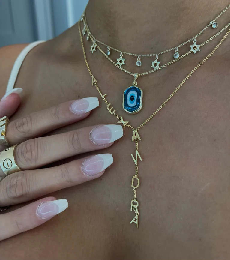 Jumbo Lariat Name Necklace | Shop Alexandra Madison