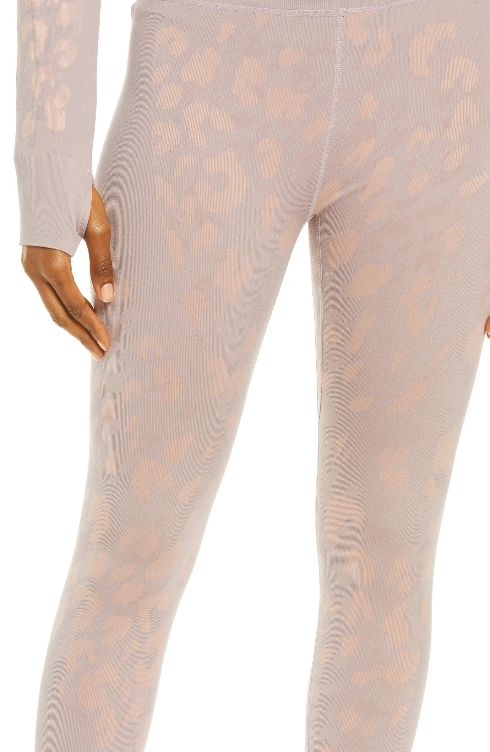 Cozy Patterned Baselayer Leggings | Nordstrom