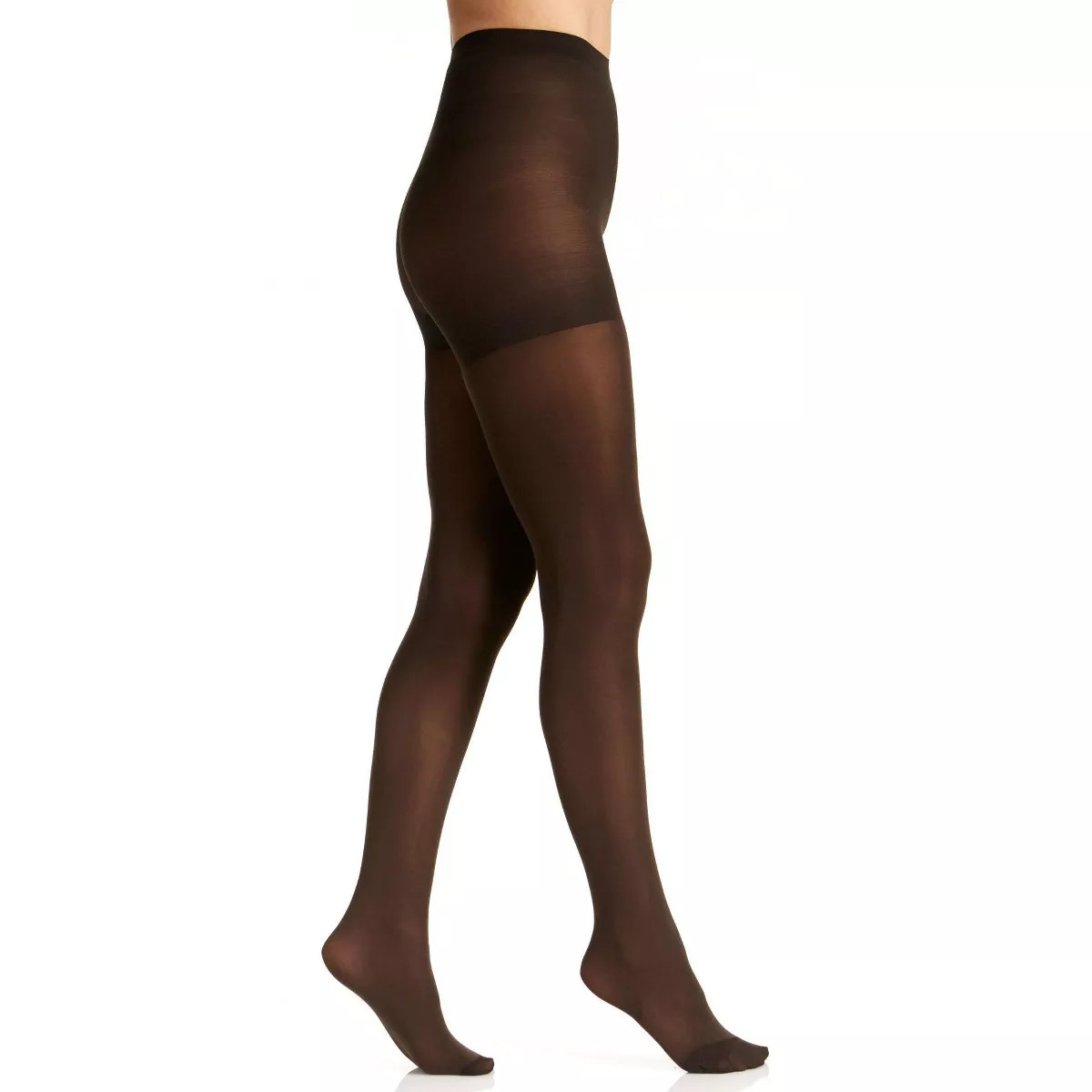 Berkshire Luxe Opaque Control Top Tight - 4741 - Black - Medium | Target