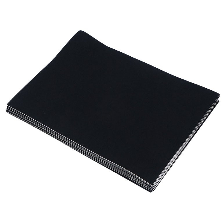 Meijiashe 10pcs Black Felt Sheets - A4 Size Adhesive Fabric for DIY Crafts | Walmart (US)