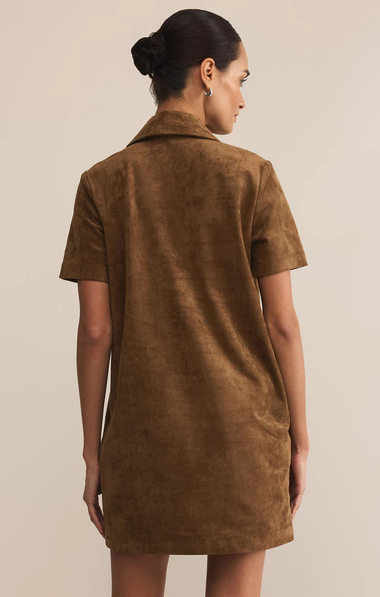 Kellie Faux Suede Mini Dress | Z Supply