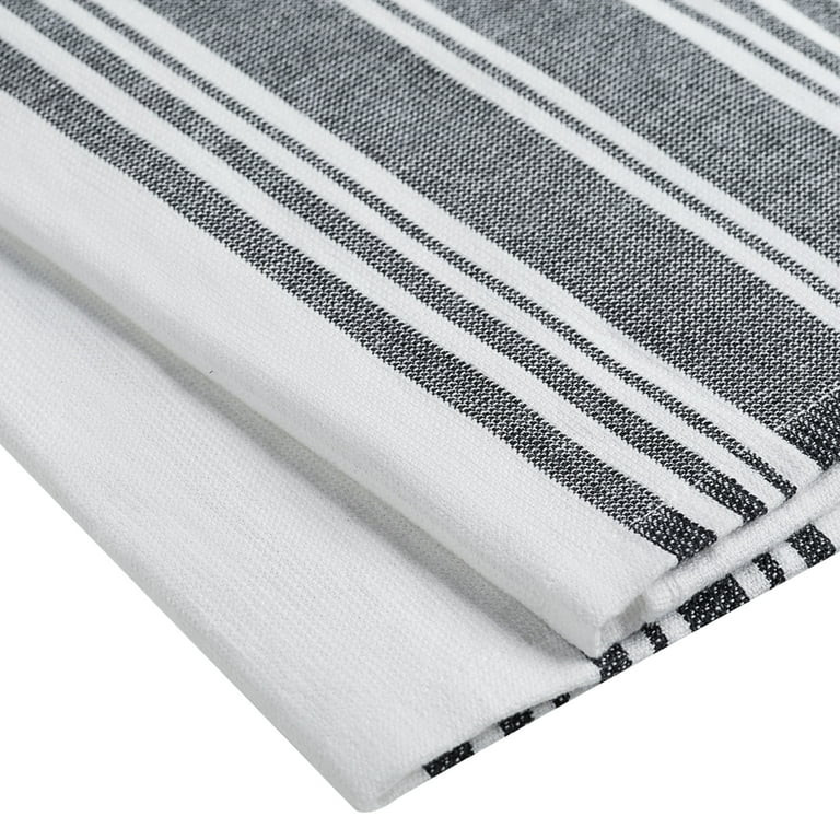 Better Homes & Gardens 3-Piece Oversized Culinary Kitchen Towel Set, Rich Black | Walmart (US)