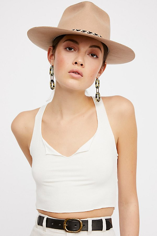 Morrisey Distressed Felt Hat by Free People | Free People (Global - UK&FR Excluded)