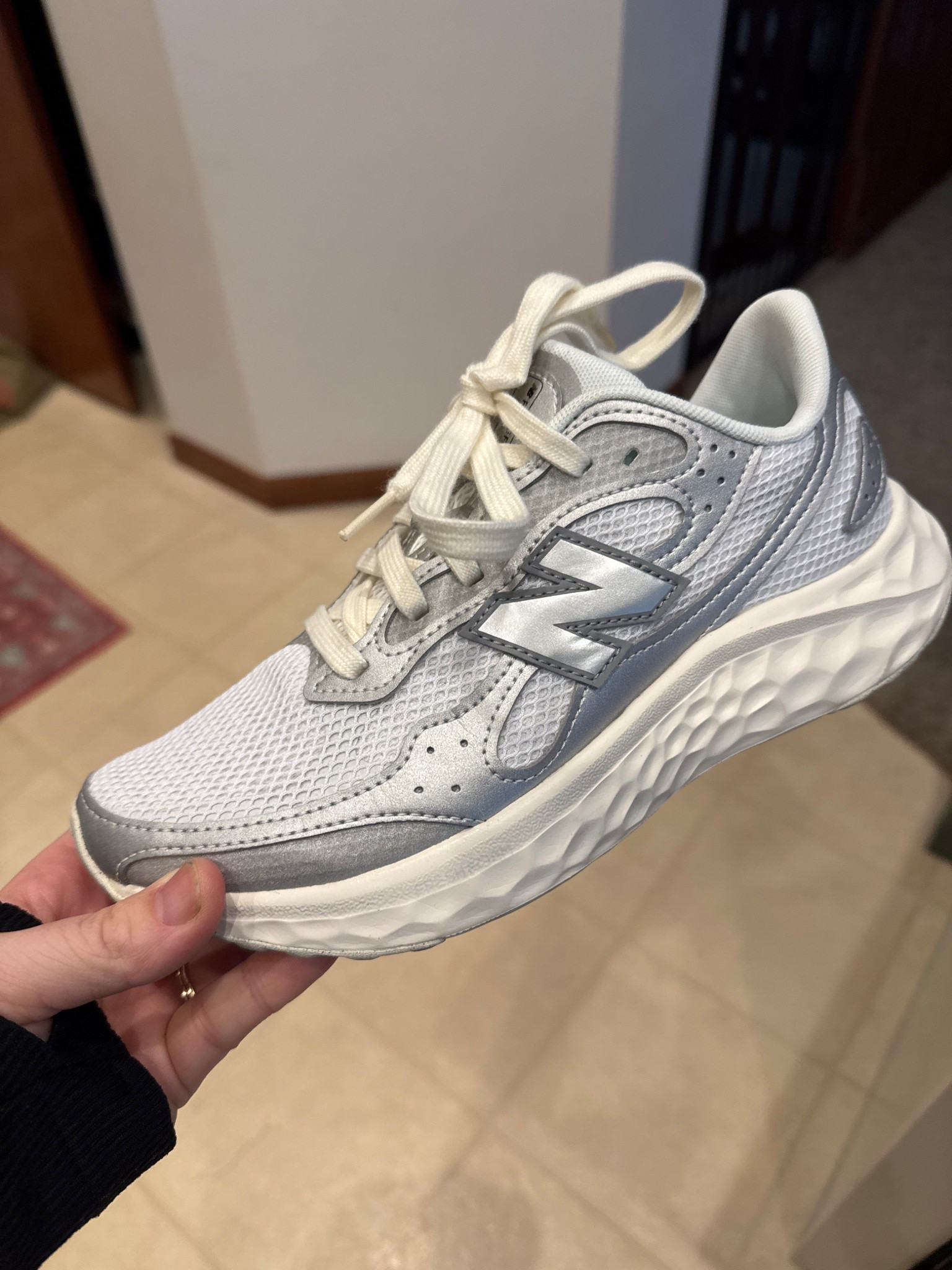 These are so stinking COMFORTABLE. I wasn’t about the “dad sneaker” look but I’m coming around to it! Loving these. #sneakers #newbalance #workoutshoes

#LTKMidsize #LTKActive #LTKFindsUnder100