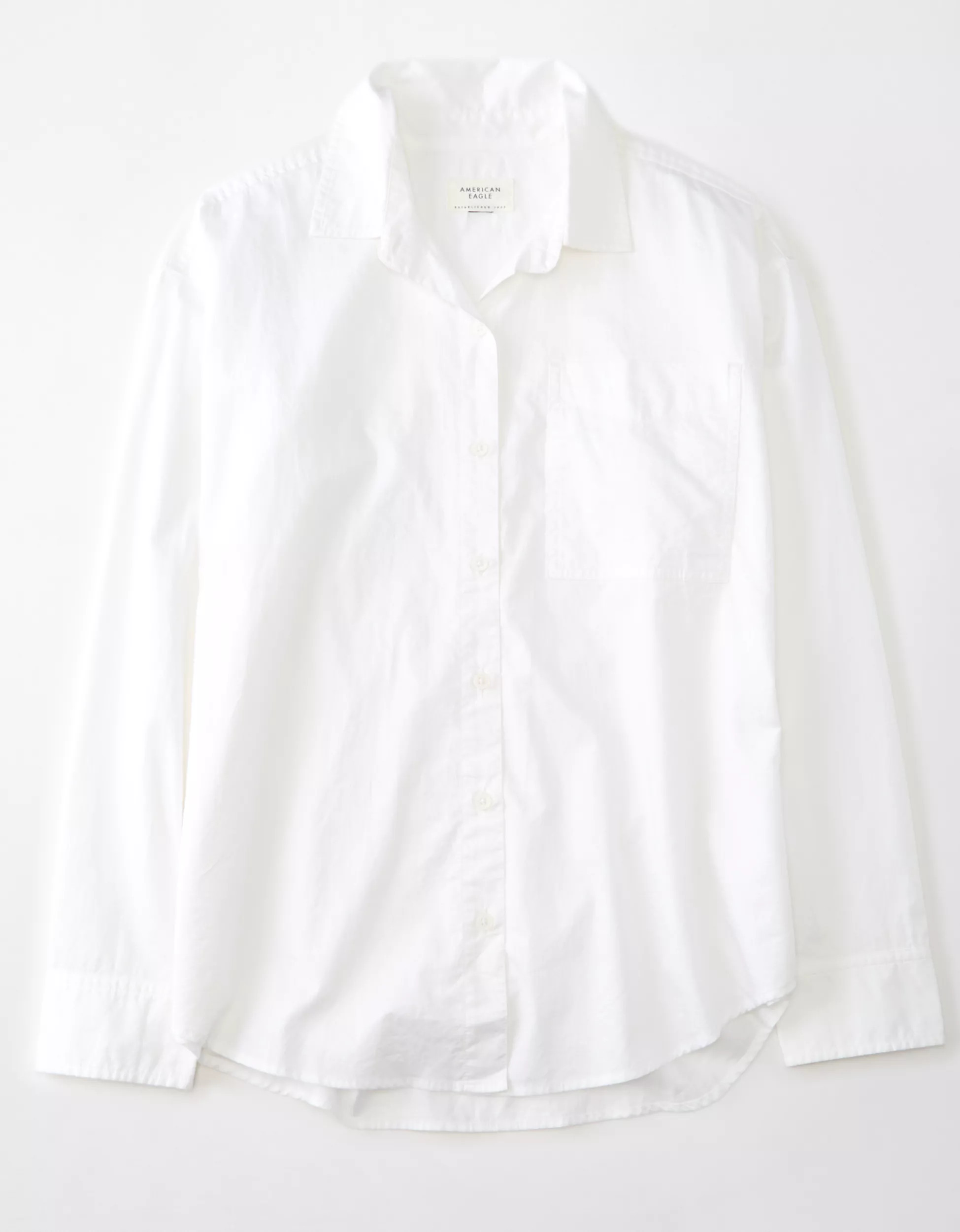 AE Perfect Button-Up Shirt | American Eagle Outfitters (US & CA)