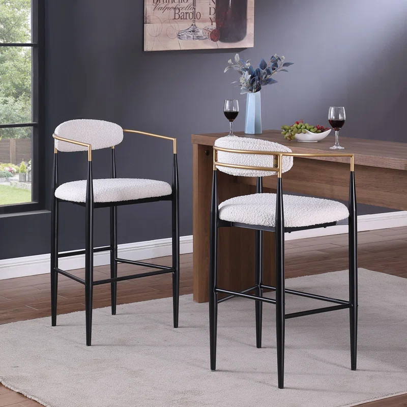 Amen Upholstered Bar Stools | Wayfair North America