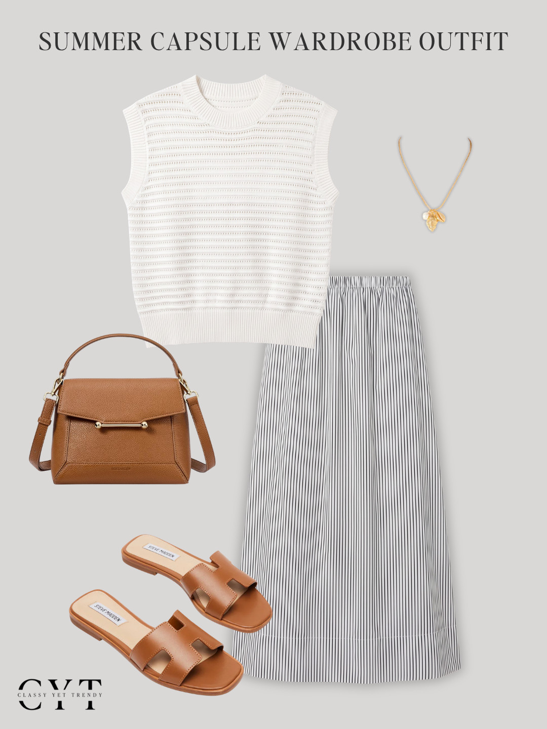 Outfit from my summer 2026 capsule wardrobe in my closet ☀️

#waystowear #summervibes☀️ #summerstaple #chicandclassy 

 