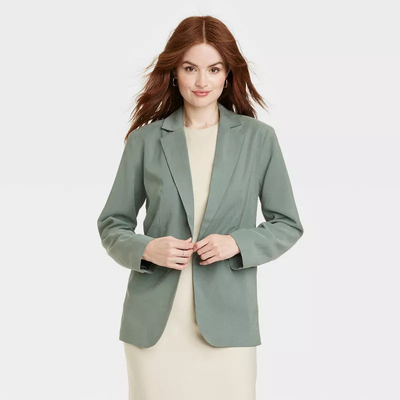 Women's Oversized Fall Blazer - A New Day™ | Target