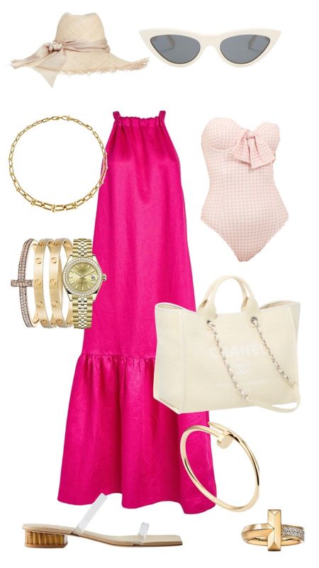 Pink beach outfit 💗

Bathing suit, pink bathing suit, pink dress, long pink dress, beach dress

#LTKtravel #LTKswim #LTKSeasonal