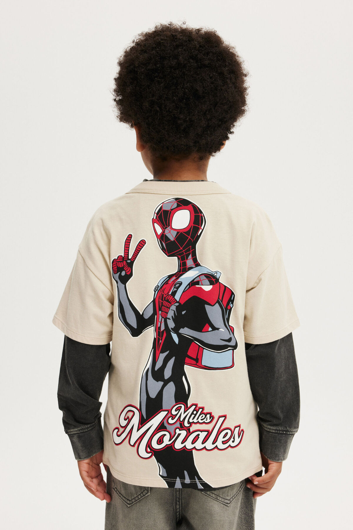 Spiderman Drop Shoulder Short Sleeve Tee | Cotton On (US)