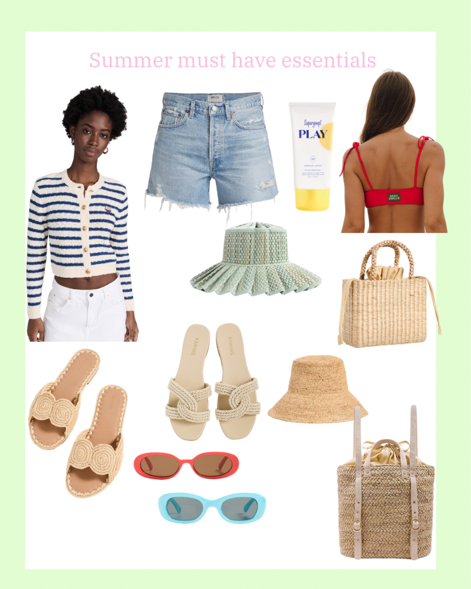 Summer must have essentials 💌

#LTKBeauty #LTKStyleTip #LTKSeasonal