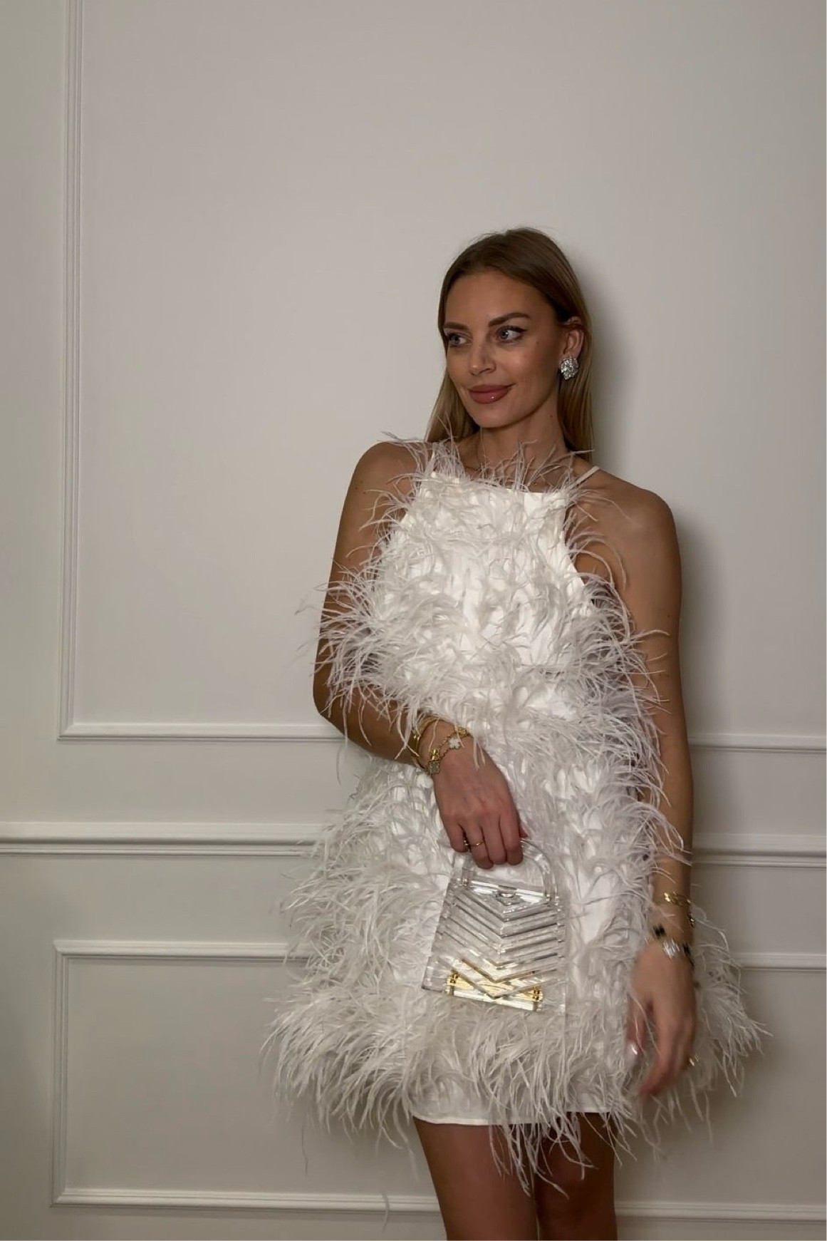 Cult Gaia Shannon Feather Dress - … curated on LTK