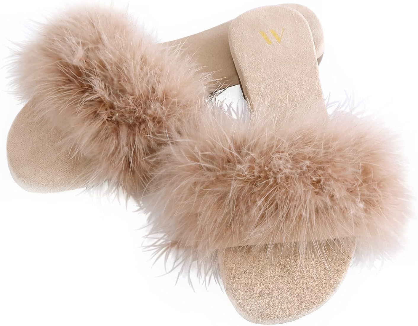 Amélie Home Mothers Day Gifts for Mom from Daughter Son Fashion Slide Slippers Furry Turkey... | Amazon (US)