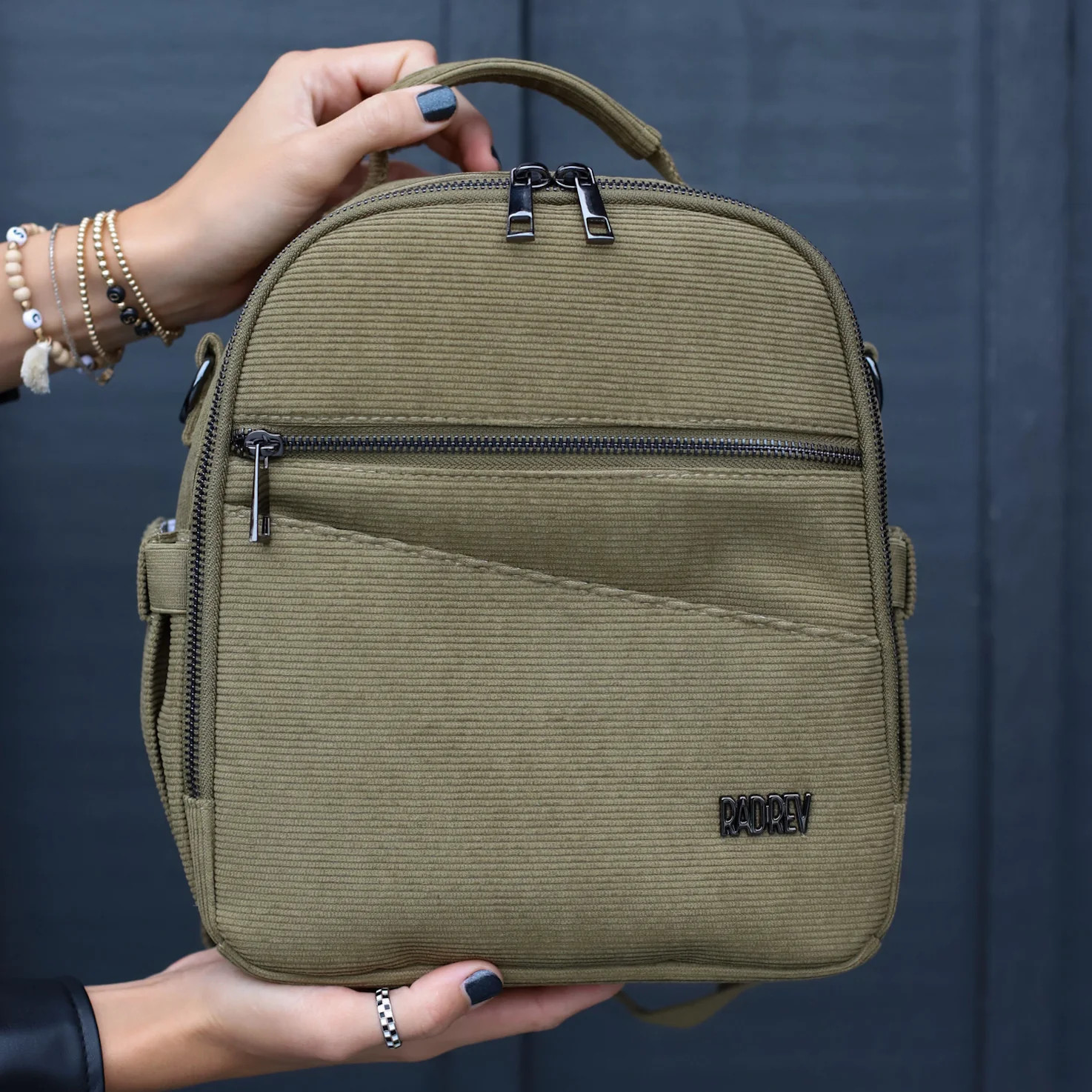 the 1 MINI in Olive Corduroy | Rad Revolution